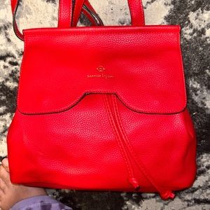 Beautiful Bright Red new backpack